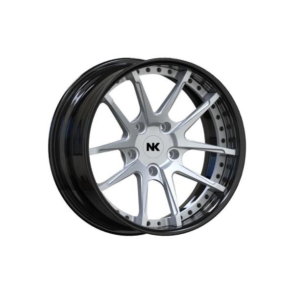 18 Inch forged 6061 T6 ultra-light weight car modification concave wheels rims for cars brushed silver wheel rims