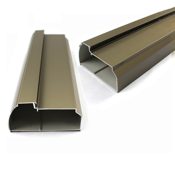 Furnitures Accessories Aluminium Kitchen Profile Length Customized OEM / ODM