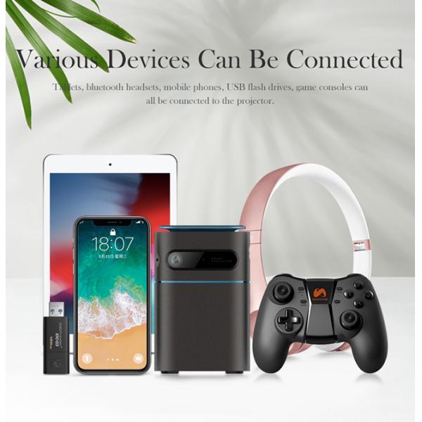 480p DLP Smart Mini Projector 7000MAH