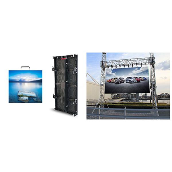 Waterproof IP65 Full Color Outdoor LED Display SMD P5.95mm Rental Application