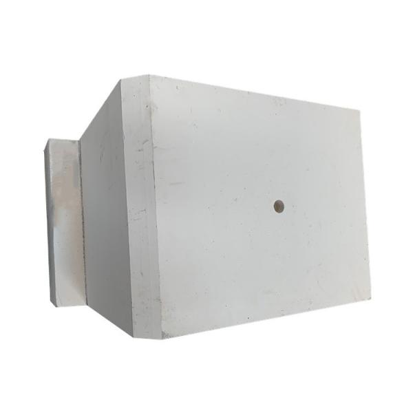 ISO9001 Certificado Anchor Cast Cast Fused Customizado Azs tijolos para forno de fusão de vidro