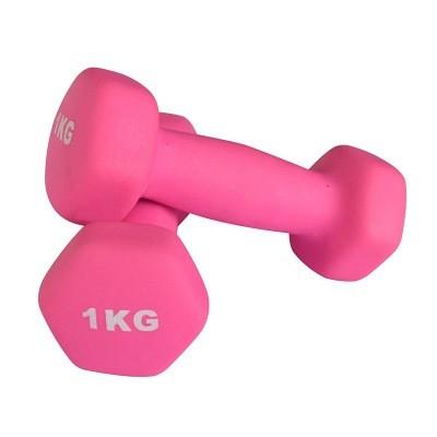 Durable 5cm Fitness Neoprene Dumbbell Indoor Sport DW Vinyl Coated Hand Weights