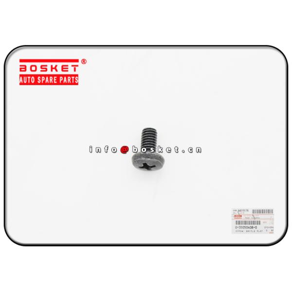 0-35050408-0 9-03800408-0 0350504080 9038004080 Cylinder Head Cover Baffle Plate Screw Suitable for ISUZU 6HK1 FRR FSR