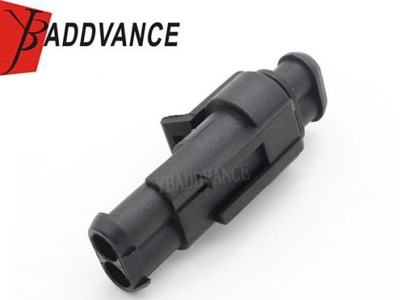 Cor preta de 2 conectores 282104-1 de Tyco ampère da maneira 282080-1 fêmea masculino