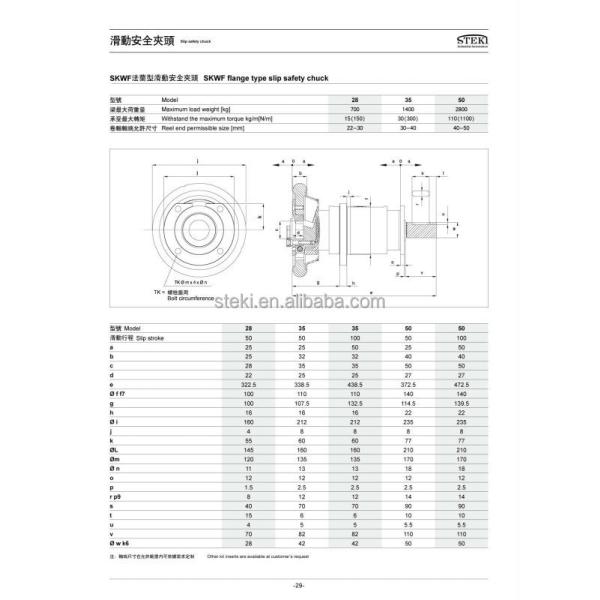 Pneumatic Soft Jaw Chuck Flange Foot Mounted for Foil Machines STEKI 2018 2 Jaws A
