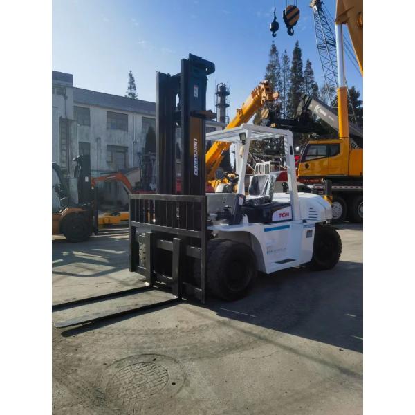 Second hand construction equipment and machinery used forklift TCM 60