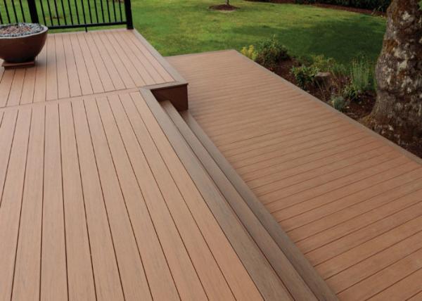 Wood Plastic Composite Eco-friendly Anti-UV Hollow And Solid  Decking Board