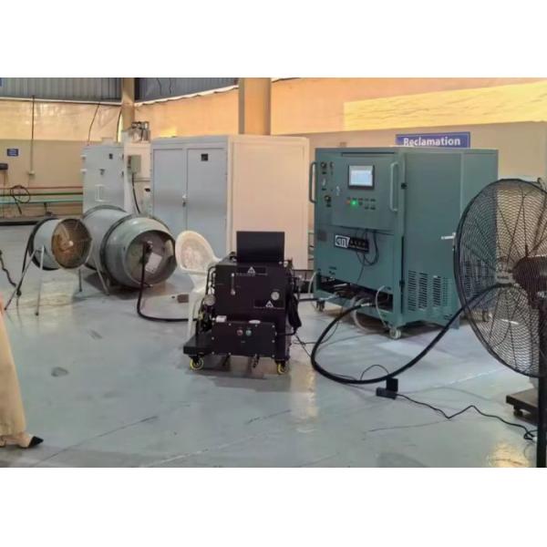 Oil Free Compressor Refrigerant Reclaim Machine With ≥99.8% Purity