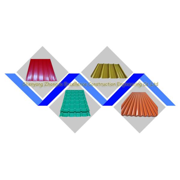 Листы толя толя металла ядровой изоляции гофрированные покрытые цветом стальные