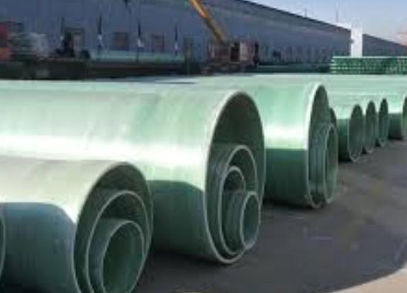 Civil Engineering Large Fiberglass Tubes Sewer Pipe For Sewage Drainage