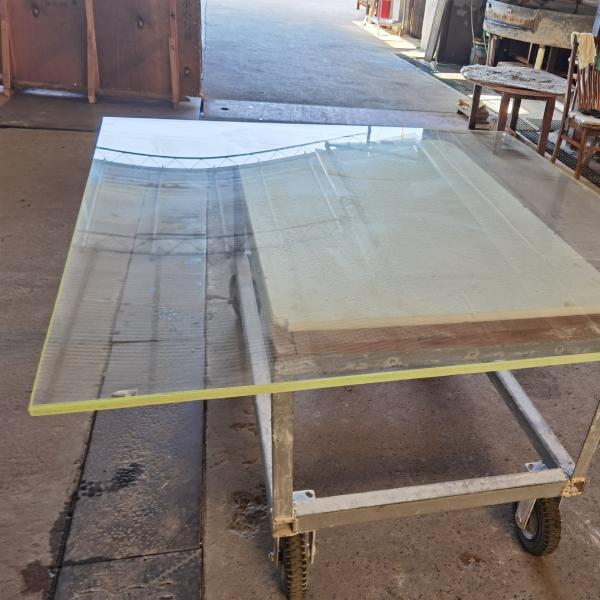 blindage antirayonnement de verre plombeux d'épaisseur de 25mm 6.7mmpb