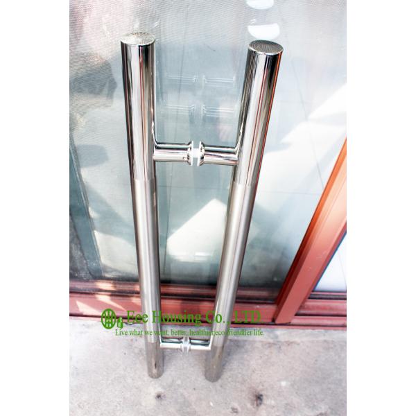 China manufacturer commercial exterior commercial frameless glass doors for Apartment