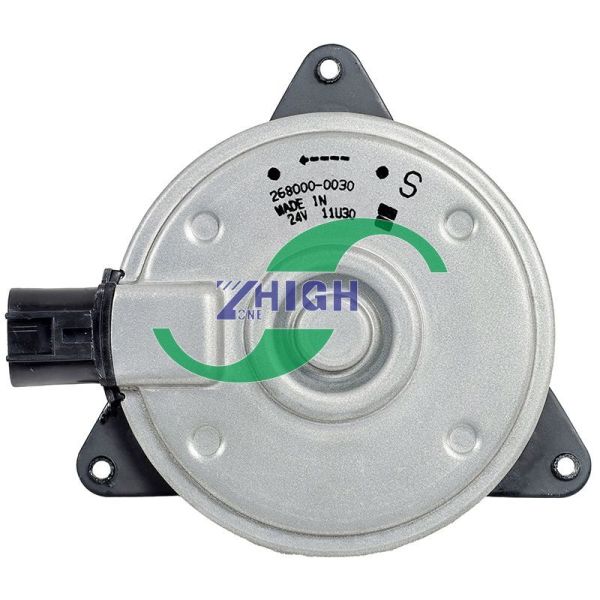 268000-0030 Radiator Cooling Fan Motor For HINO 300  ISUZU-FVR 24V Giga TKG