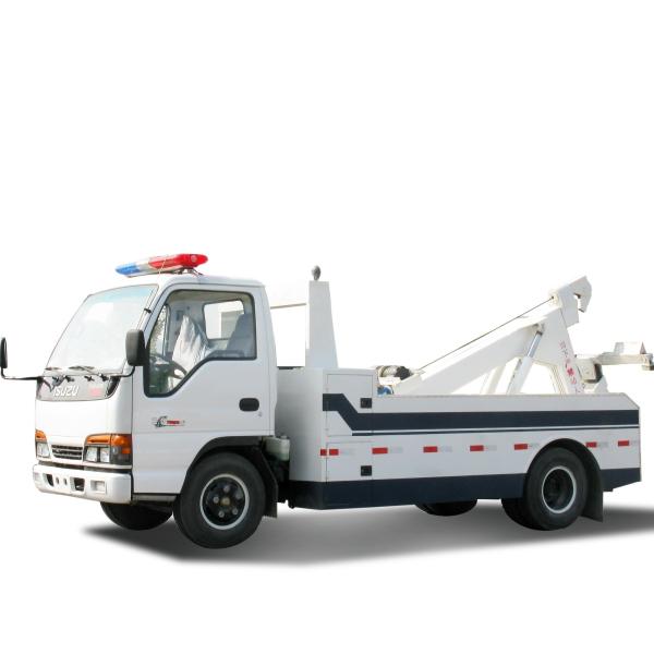 98hp 4tons One Pull One Road Wrecker Truck , Recovery Tow Truck 4x2 Left Hand Driven
