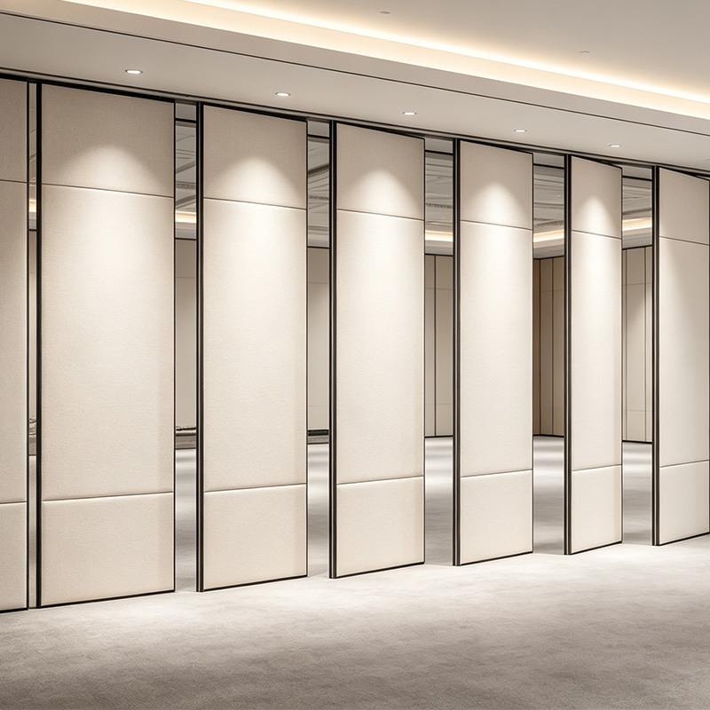 Modern Hotel Mobile Wall Dividers Removable Office Partition Walls Folding Screen