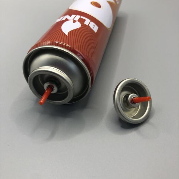 Plastic Butane Gas Stem Red Color Gas Lighter Refill Valve Metal And Plastic Inner Gasket