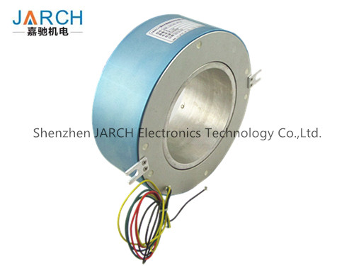 ID120mm Through Bore Slip Ring Transferring Power or Data for Heavy Equipment Turrets