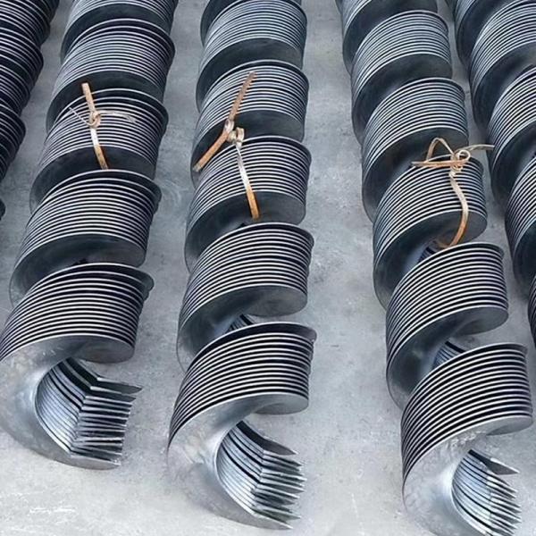 Double Shaft Horizontal Stainless Steel Screw Conveyor 1000mm For Coal Industry