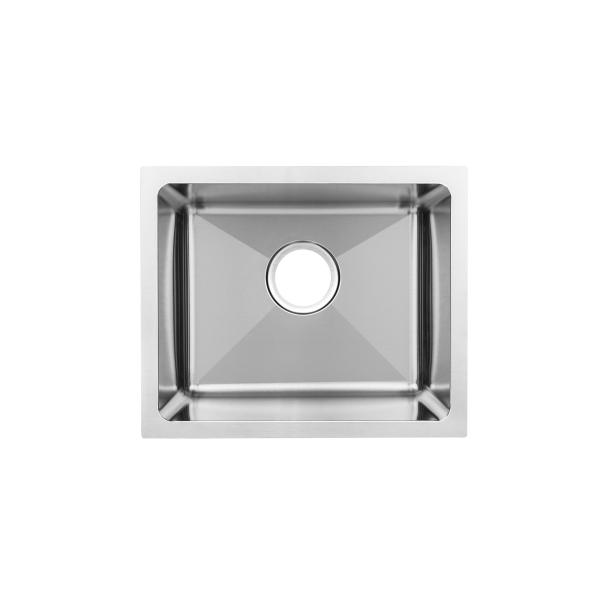 Мычка 1,2 прямоугольной кухонной раковины угла нержавеющей стали прочная Нано думает