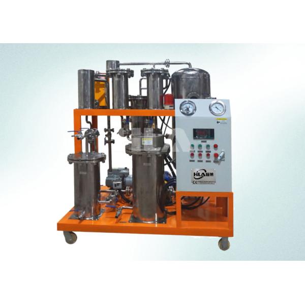 PLC Auto Control Panel Cooking Oil Purifier Machine for Automatic Manual Operation and As Per Customer's Request
