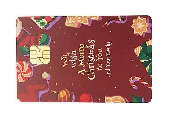 Frosted Finish Blank 1KB AT24C01 Chip Contact Card