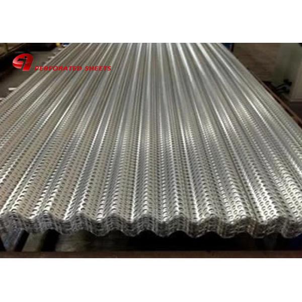 Металлический лист гальванизированный/порошком покрытый пефорированный рифленый для настилать крышу