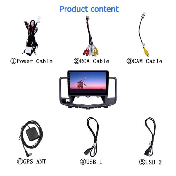 4G LTE Nissan Touch Screen Radio 8 Core Car Android Player Para Nissan Old Teana