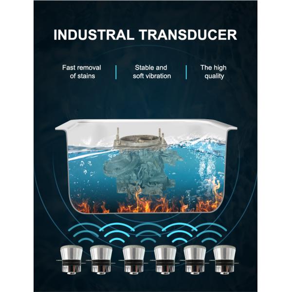 Ультразвуковая очистная машина 40 кГц Ультразвуковая ювелирная машина 600 Вт