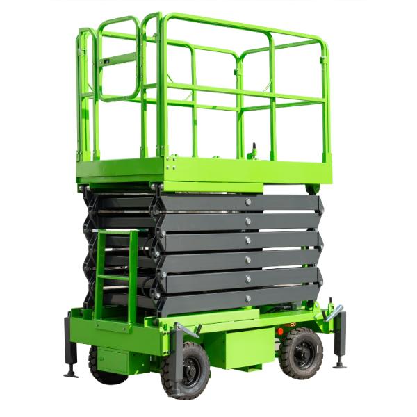 11 Meters Hydraulic Lift Platform Scissor Lifting Table For Aerial Work With Overload Safety Protection Device