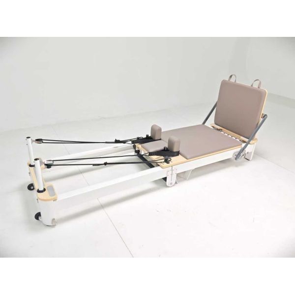 Pec Fold Aluminum Reformer U+PL019S Space Saving Rolling Ergonomic Cushioned