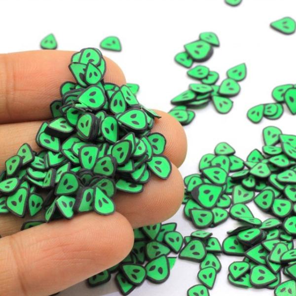 Vibrant and Durable Our Polymer Clay Halloween Jack Slices for Holiday Crafts