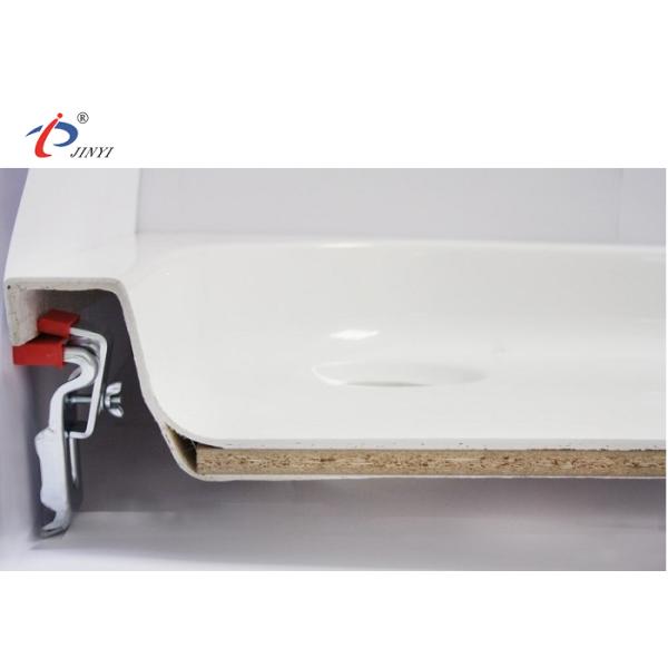 Steel Acrylic 3 Shower Trays Bathtub Supporting Anchors