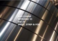Nitronic de aço inoxidável 33 ligas especiais para médico com força de rendimento 469MPa