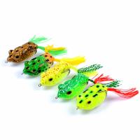 5 couleurs 5.70cm/14g appât de grenouille appât de poisson à tête de serpent appât de pêche
