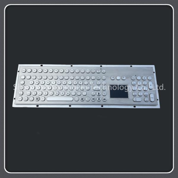 O teclado industrial customizável com chaves do Touchpad 109 datilografa o anti risco
