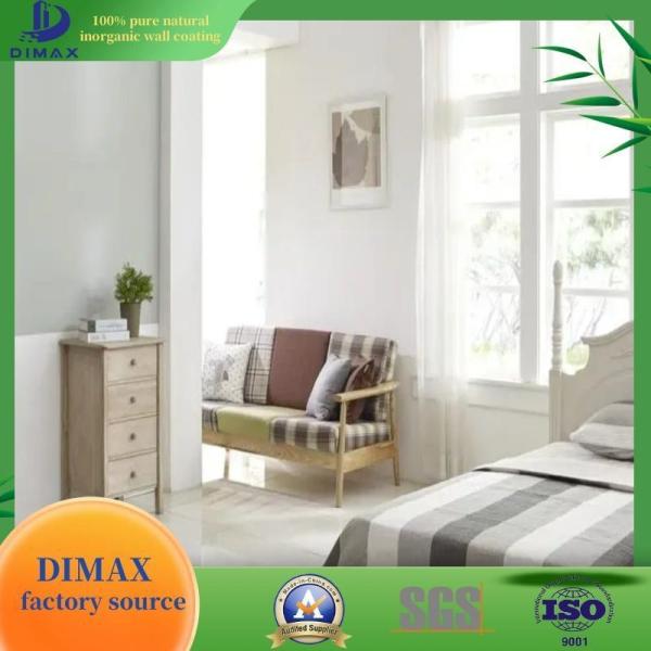 Zero Formaldehyde Voc Purify Air Fire Resistant Inorganic Mineral Interior Exterior Paint