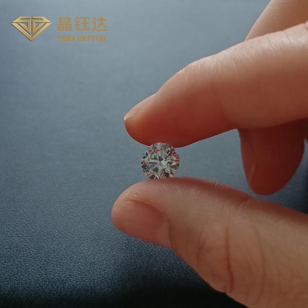 Bom corte Excelente clareza Sem melhoria Diamantes criados em laboratório CVD IF a SI2