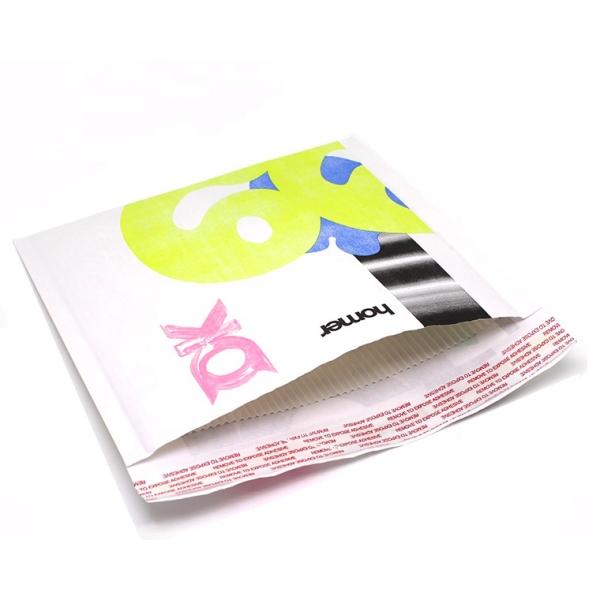 Kraft Corrugated Padded Mailer Bags With Hot Melt Adhesive