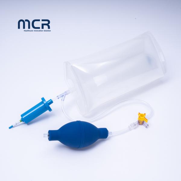 Medical Reusable 500ml/1000ml Pressure Infuser with Aneroid Gauge Pressure Infusion Bag for Blood and Fluid Quick