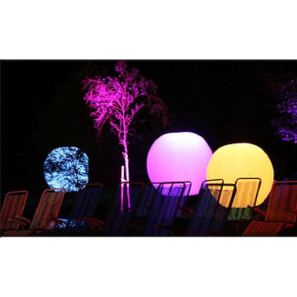 Раздувная форма водить шарика уличного освещения коммерчески с печатанием логоса