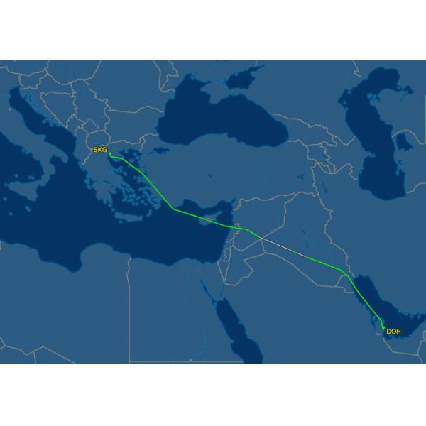 Professional Air Freight From China To Europe Thessaloniki Greece 1-3 Days