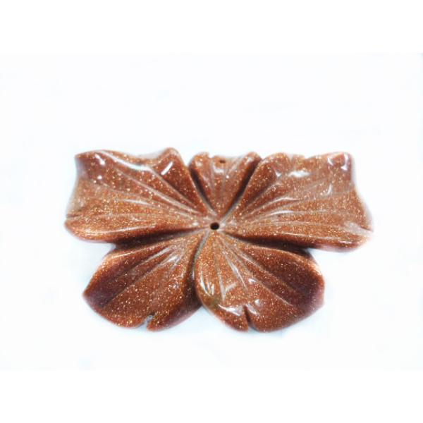Oem White / Black / Brown / Green Flower Gemstone Carving  Decorative Jewelry Making