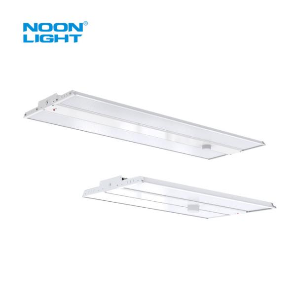 Luzes altas lineares da baía de DLC5.1 300W com construído na bateria do apoio da emergência