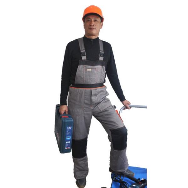 Биб зимы контраста 2 тонов и материал брюк работы расчалки мягкий с сопротивлением разрыва