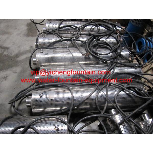 Stainless Steel Submerge / Submersible Fountain Pumps Shell For Protecting Inside Motor
