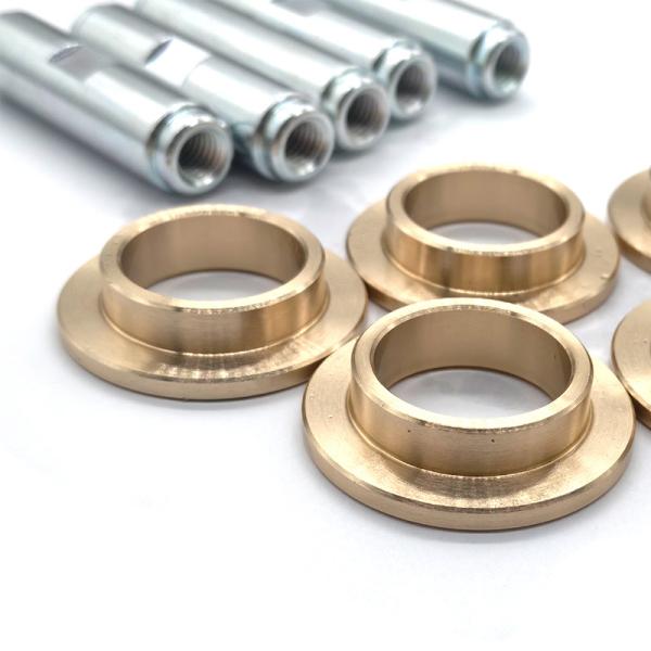 High Precision CNC Brass Parts CNC Machined Flanged Aluminum Bronze Bushings