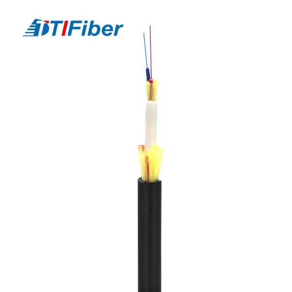 Indoor Outdoor Non Metallic LSZH Fiber Optic Cable GJYFJY Singlemode