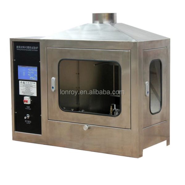 Building Product Combustibility test Machine/Flammability test Equipment/ Burning Furnace Flammability Tester