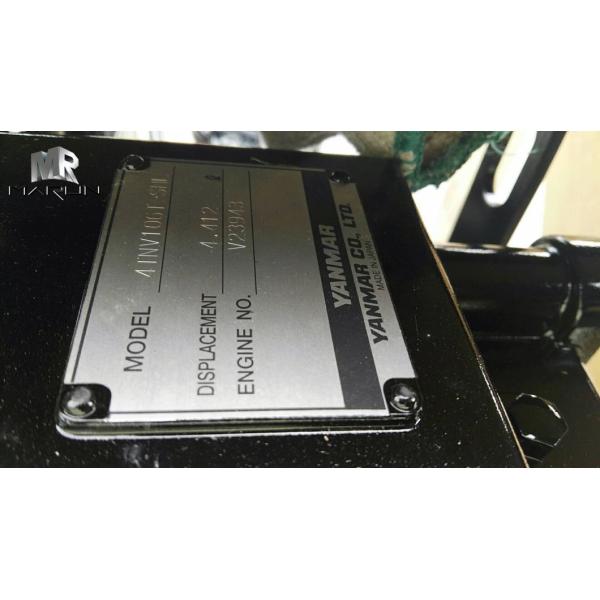 Yanmar Diesel Engine Assembly 4TNV106T 74.5 KW With Water Pump Turbocharger