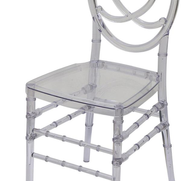 Transparent Gold Phoenix Chair Hotel Furniture Banquet Dining Event Chair Waterproof